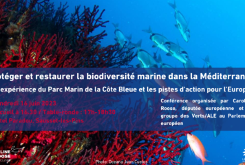 Évènement : Protéger et restaurer la biodiversité marine dans la Méditerranée: l’exemple du Parc Marin de la Côte Bleue